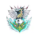 Zapdos tattoo design idea