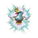 Zapdos tattoo design idea