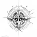 holy trinity tattoo design idea