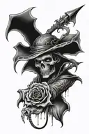 mind killer tattoo design idea