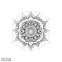 root chakra tattoo design idea