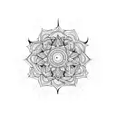 root chakra tattoo design idea