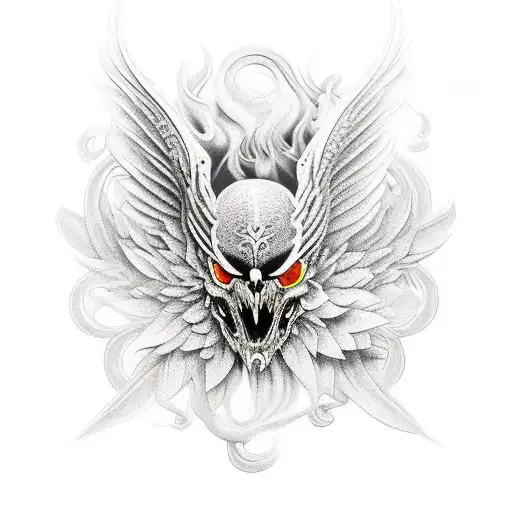 Ave fenix  tattoo design idea