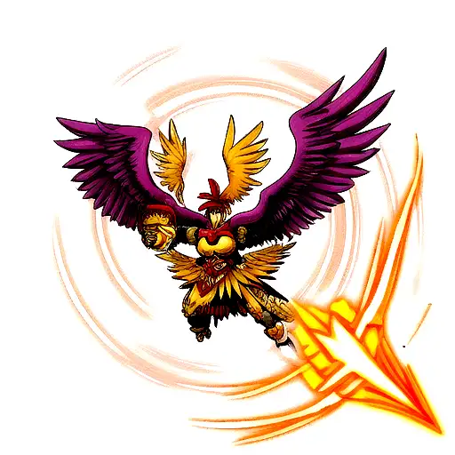 Ave fenix  tattoo design idea