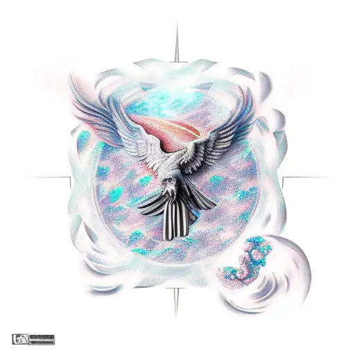 Ave fenix  tattoo design idea