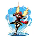 Ave fenix  tattoo design idea