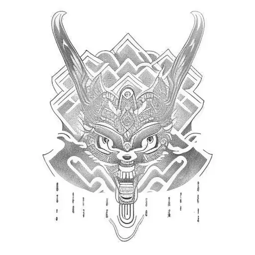 tattoo that represents my children, Guilherme and Rita, Japanese style  tattoo design idea