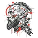 Ragnar Lothbrok tattoo design idea