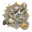 Kobe Bryant Michael Jordan tattoo design idea