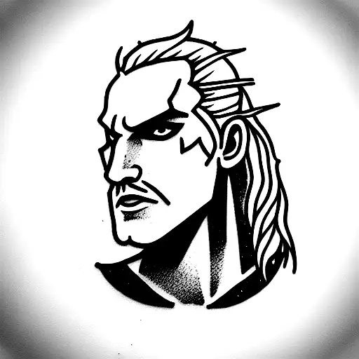 witcher tattoo design idea