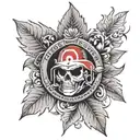 ohio state buckeyes tattoo design idea