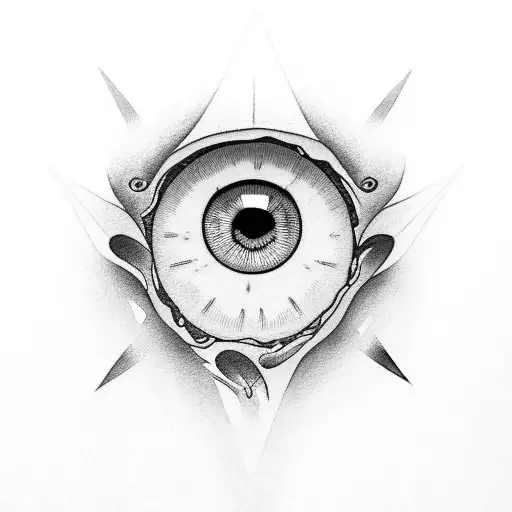 sharingan eyes tattoo design idea