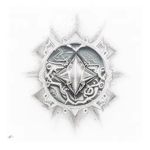 gravity tattoo design idea