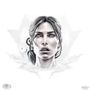 Lara Croft tattoo design idea