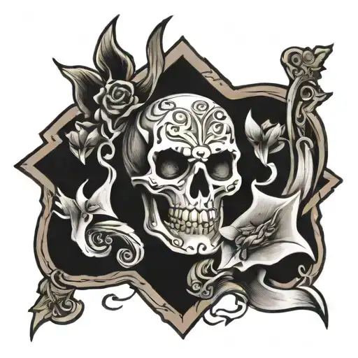 Sin of Greed tattoo design idea