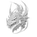 shadow dragon tattoo design idea