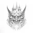 shadow dragon clan tattoo design idea