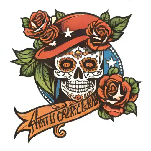 anti-capitalism tattoo design idea