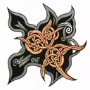 Scottish Celtic Knot tattoo design idea