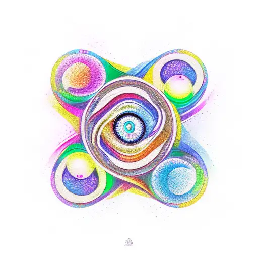 Yin Yang infinity 831 tattoo design idea