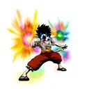 luffy 5th gear tattoo design idea