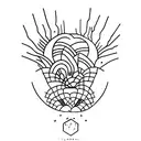 LIRYC "I SAID I DIDNT FEEL NOTHING BABE  BUT I LIE  tattoo design idea