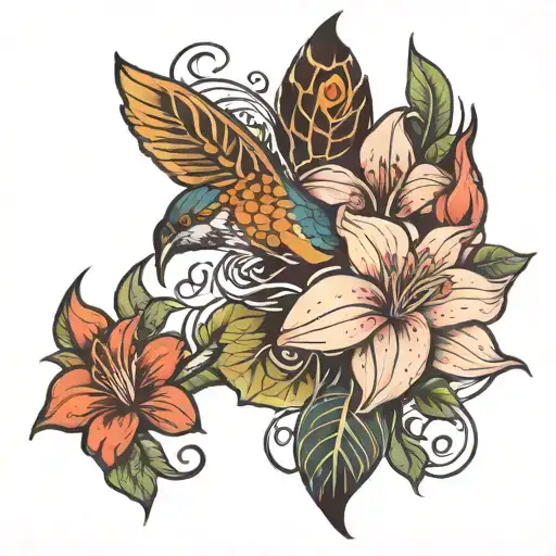 name nathan daniel nicky lucy lily  tattoo design idea