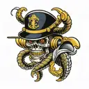 navy seabee tattoo design idea
