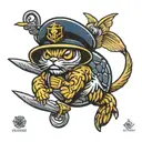 navy seabee tattoo design idea