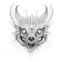 chupacabra tattoo design idea