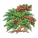 lebanese cedar tree  tattoo design idea