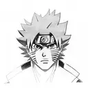 kakashi with naruto and sasuke tattoo design idea