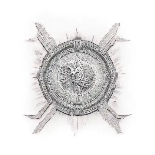 biblical creation  tattoo design idea