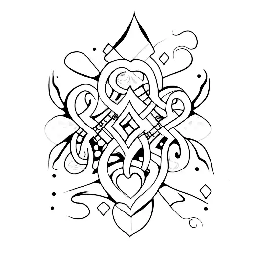 think outside the box tattoo design idea
