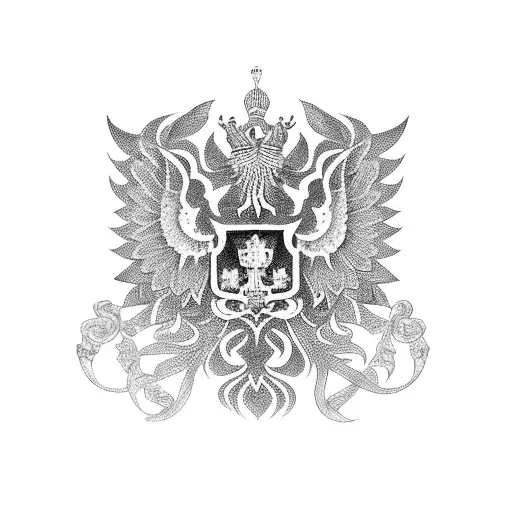 Russia tattoo design idea
