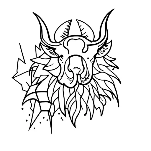 hunting  tattoo design idea