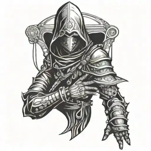 Assassin tattoo design idea
