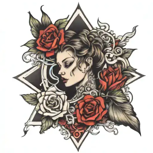 "SURRENDER" tattoo design idea