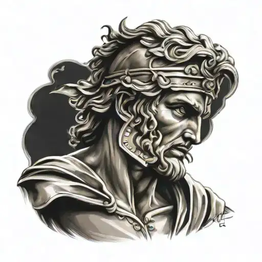 Alexander the Great  tattoo design idea