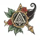 Symbols Alchemy tattoo design idea