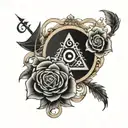Symbols Alchemy tattoo design idea