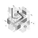 Word techno on periodical table tattoo design idea