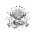 Budweiser tattoo design idea