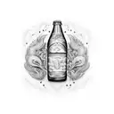 Budweiser tattoo design idea