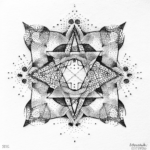 Bunch of math equations tattoo design idea