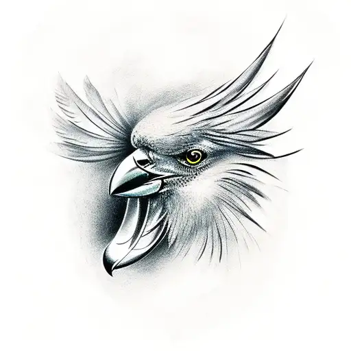 Premium Vector | Vector ornamental ancient raven crow illustration abstract  historical mythology bird head logo good for print or tattoo