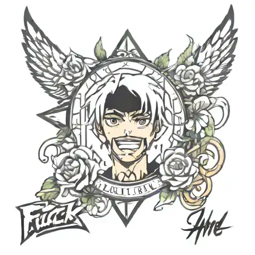 Fuck me Andre tattoo design idea