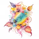 lgbt design inspired tattoo design idea