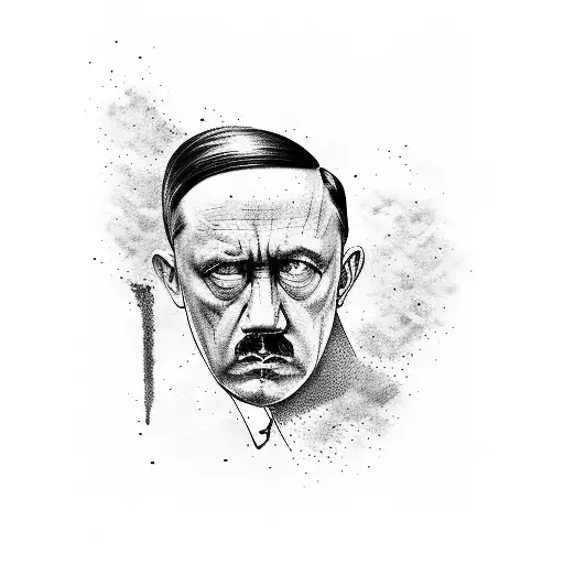 hitler bodybuilderi tattoo design idea