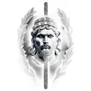 Ajax greek god  tattoo design idea